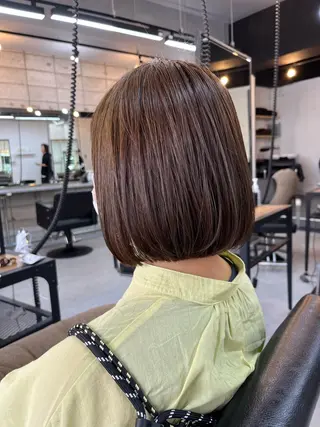 ショート カラー 奥秋 理紗　sai xのヘアスタイル