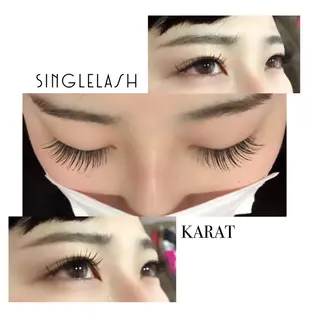 マツエク・マツパ ★KAEDE★伊勢崎 【KARAT】のマツエク・マツパデザイン