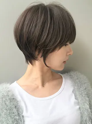 ショート 🌼アユム/レイヤー ハッシュカット🌼のヘアスタイル