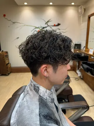 ミディアム メンズ 渡部 恭子のヘアスタイル