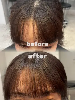 ミディアム 🎀クロスパーマ/ ボブ🎀MOMONAのヘアスタイル