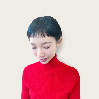 ショート コクブ アキヨのヘアスタイル