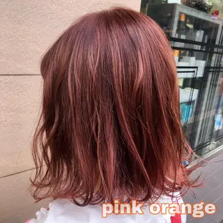 ミディアム カラー ヘアアレンジ TSUNA 🌙 Lim 五反田のマツエク・マツパデザイン