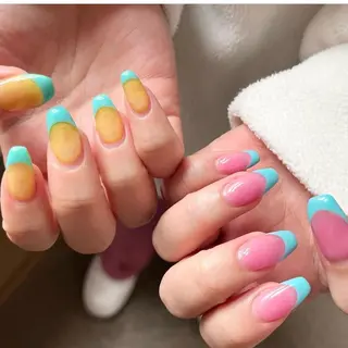 ネイル namm.🍒✨ Fuka🧡のネイルデザイン