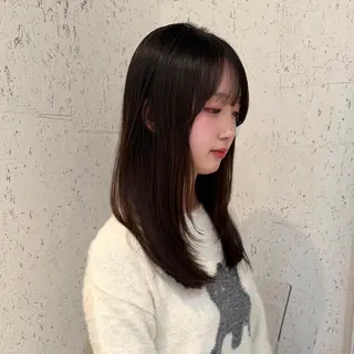ミディアム カラー mai / linoah˚✧のヘアスタイル