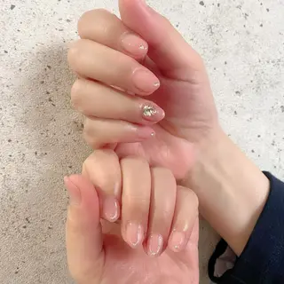 ミディアム カラー パーマ ヘアアレンジ メンズ キッズ ネイル マツエク・マツパ アイブロウ Salon Ｋのネイルデザイン
