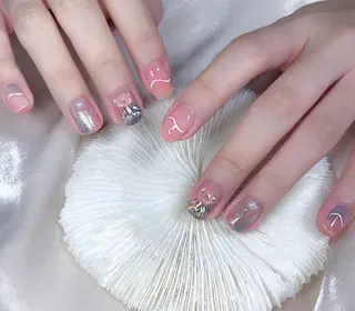 ネイル M🌷nail 長さだし専門店のネイルデザイン