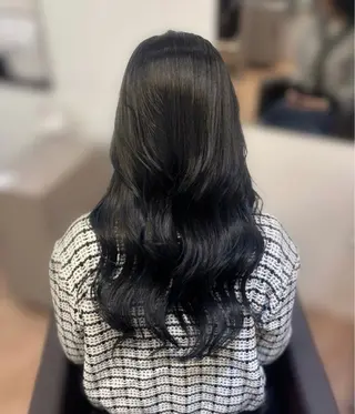 セミロング カラー The Ect Q'n🍑MOMOのヘアスタイル