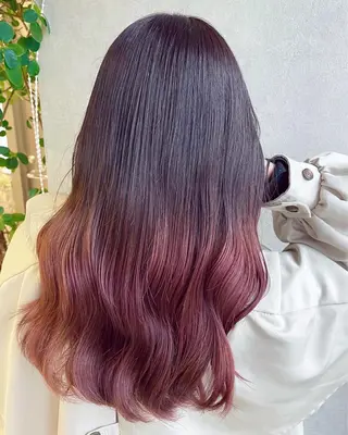 セミロング カラー YUI𓍯ｴｸｽﾃ /ﾆｭｱﾝｽｶﾗｰのヘアスタイル