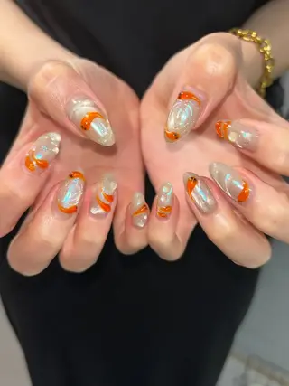 ネイル 🪐富島彩夏 /海外nail🪐のネイルデザイン