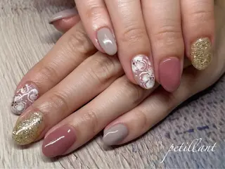 ネイル nail salon petillantのネイルデザイン