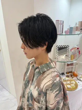 ショート パーマ 🌟TOSHI/透明 感カラー/ショートのヘアスタイル
