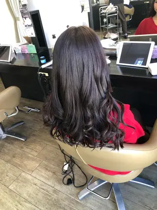 カラー スイトウ アオイのヘアスタイル