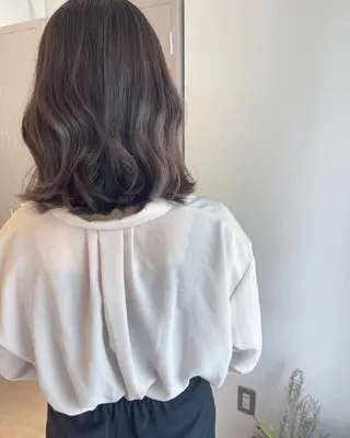 ミディアム 中野 恵脩のヘアスタイル