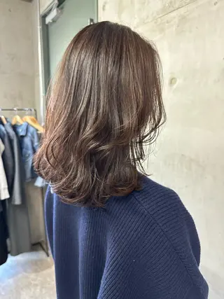 ミディアム SALTWATER AYARIのヘアスタイル