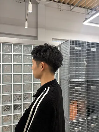 メンズ M Y Uのヘアスタイル