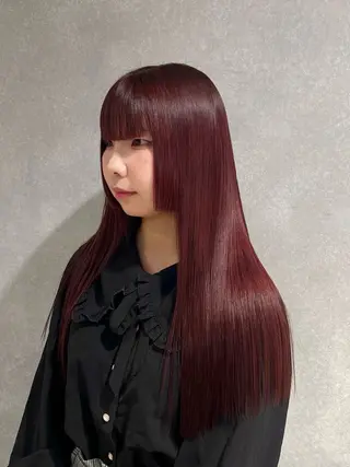 ロング カラー ayaka 🌿.∘のヘアスタイル