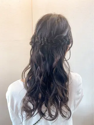 ヘアアレンジ hair make もりした ゆうのヘアスタイル