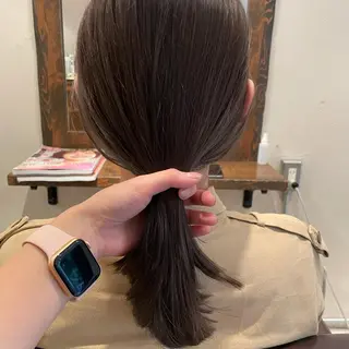 ミディアム minatsu 東京の技術を京都でのヘアスタイル