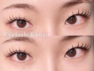 マツエク・マツパ Eyelash Kanau新宿店のマツエク・マツパデザイン
