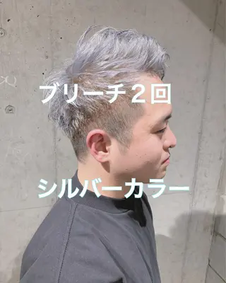 ショート カラー メンズ ✨森下 直弥✨ 店長🤩のヘアスタイル