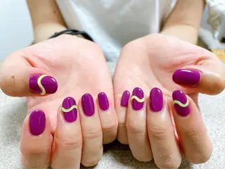 ネイル アイブロウ kiki nail &brow二子玉川のネイルデザイン