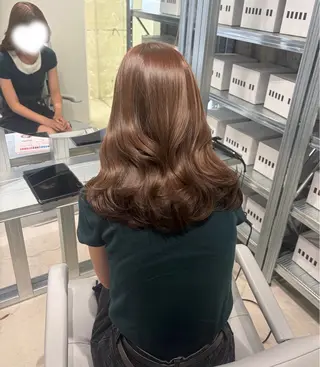 セミロング カラー ダブルカラー/レイヤ ーカット 🤍ゆきなのヘアスタイル