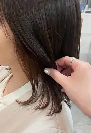 ミディアム カラー 🌹花屋併設🌹 横山 洋幸のヘアスタイル