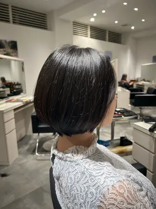 ショート 飯塚新 🌱カットモデルのヘアスタイル
