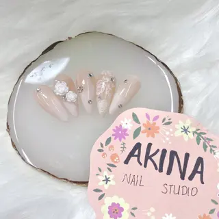 セミロング Akina Nail 亀戸のネイルデザイン