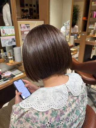ショート 韓国風レイヤー/メン ズパーマ✨みずか💜のヘアスタイル
