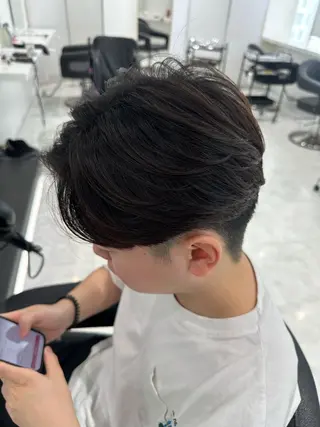 ショート パーマ メンズ 🐺韓国風メンズ特化 あさひ🐺のヘアスタイル