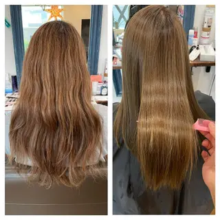 ロング garland TESHIMAのヘアスタイル