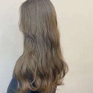 セミロング カラー ビューティービースト 新宿のヘアスタイル