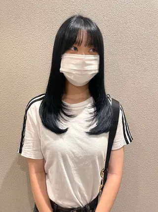 ロング カラー 🫧透明感カラー🫧 古川穂果のヘアスタイル