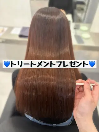 ロング 🫧縮毛矯正支持率 No.1 ほのか🫧のヘアスタイル