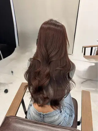 ロング 坂本 小春のヘアスタイル