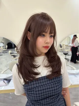 ロング hiyori🎀 トレンドレイヤーのヘアスタイル