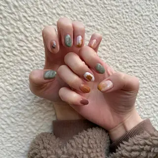 ネイル niconail 🧣ayu 📍烏山のネイルデザイン