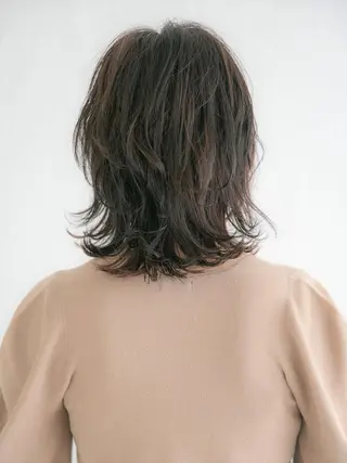 ミディアム 倉橋 俊輔のヘアスタイル