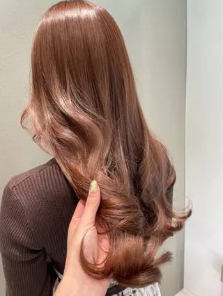 ロング カラー Lino nanaのヘアスタイル