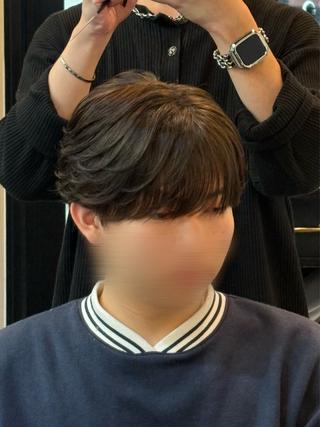 ショート パーマ メンズ 韓国ヘア/メンズ パーマなら須田龍世のヘアスタイル