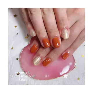 ミディアム ネイル 🐾enen style 🐾のネイルデザイン