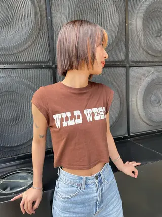 ミディアム カラー 中里 千尋 /撮影モデル募集のヘアスタイル