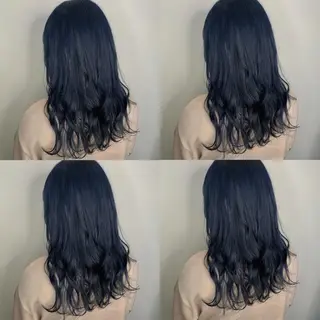 セミロング カラー ヘアアレンジ 袴田 伊代のヘアスタイル