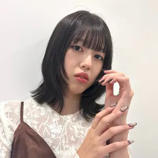 セミロング KEYMAN HARUKAのマツエク・マツパデザイン