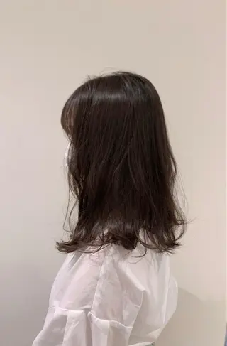 セミロング 藤原 健人のヘアスタイル