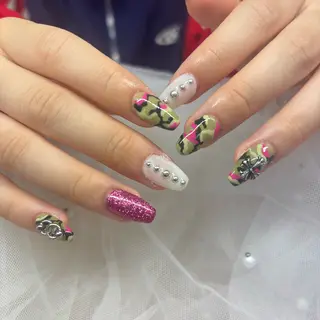 ネイル Jasmine💟 ラテン系お姉さんのネイルデザイン