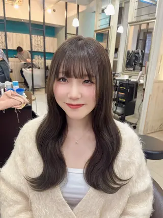 ロング 兒玉/暖色系🌹✨ 髪質改善🫧のヘアスタイル