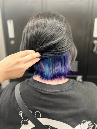 ミディアム カラー 透明感カラー特化🫧 🦋栗原🦋のヘアスタイル